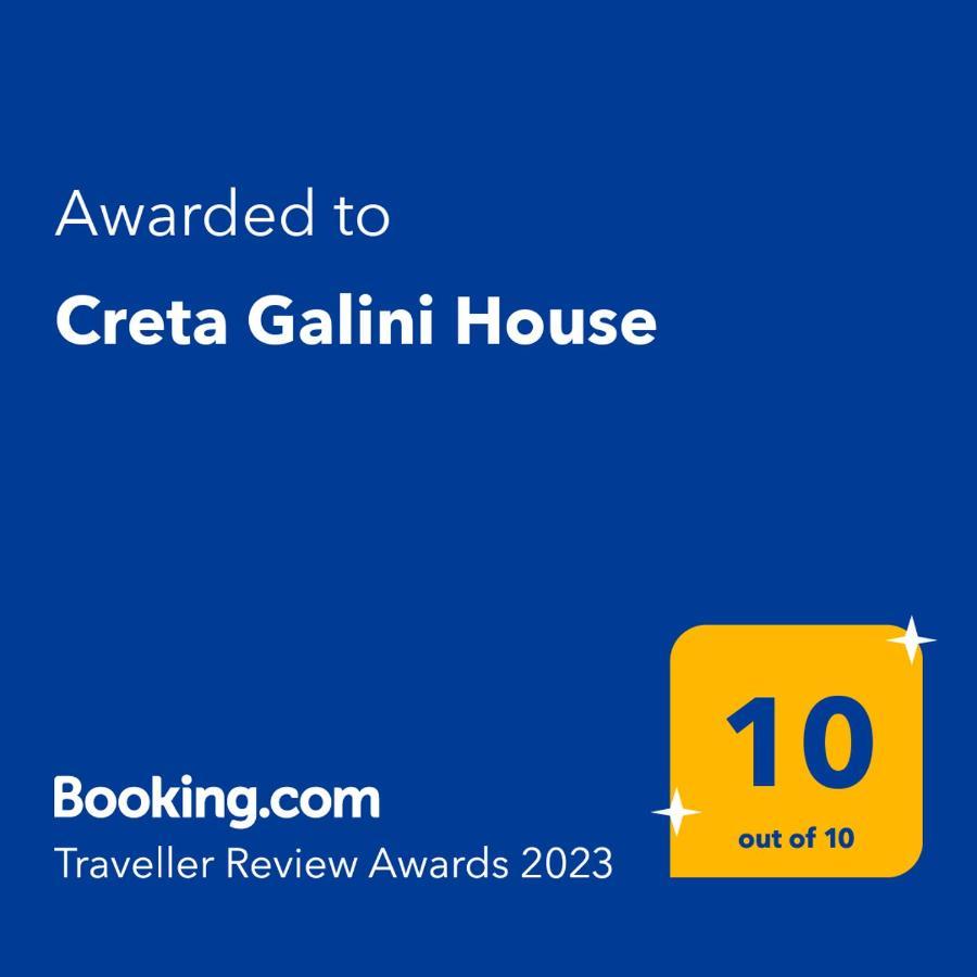 Creta Galini House Villa Sirílion Buitenkant foto